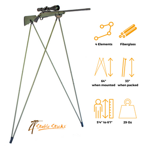 Bush Essential Green - Shooting Stick