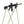 AR15 mounted on Bush Essential Shooting Sticks